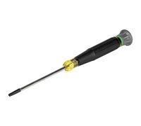 Klein Tools 6333 Mini Precision Screwdriver, T15H TORX Tamperproof Tool with Cushion-Grip Handle and Color Coded Rings, 3-Inch Shank