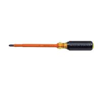 Klein Tools 6337INS Insulated Screwdriver, #3 Phillips, 7-Inch Round Shank, Made in USA
