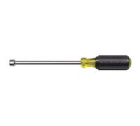 Klein Tools 646-7/16M 7/16-Inch Magnetic Tip Hollow-Shank Nut Driver with 6-Inch Shank, Made in USA