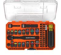 Klein Tools 65302KNECT Impact Socket Set, KNECT (S) 33-Piece SAE and Metric Pass-Through Socket Tool Set, Impact Driver Adapter, MODbox Tool Organization