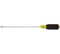 Klein Tools 665#1 Square Recess Screwdriver with 8-Inch Round Shank and Cushion Grip Handle 8-Inch #1 Tip