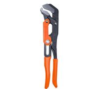 Klein Tools 68231 Pipe Wrench, S-Jaw Quick Adjust Plumber, Fits up to 2" Round Pipe and 1.5", 17" Hex Nuts