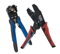 Klein Tools 80013 Wiring Tool Kit with Automatic Wire Stripper and Ratcheting Insulated Terminal Crimper, Great Electrical Tool Kit, 2-Piece