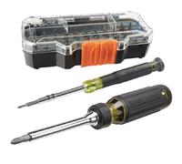 Klein Tools 80066 Precision Driver Kit with Multi-Bit Screwdriver and All-in-One Repair Tool Kit with 39 Bits for Apple Products, 2-Piece