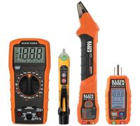 Klein Tools 80101 Kit de probador de casas, probadores de salida y receptáculo GFCI, multímetro, NCVT, buscador de interrupto