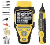 Klein Tools 80179 Scout Pro Max VDV Tester Set, Network Cable Tester with Remote and Digital Tracing Probe for Coax, Phone, and RJ Connectors