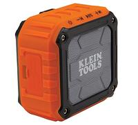 Wireless Speaker, Portable Speaker Plays Audio and Answers Calls Hands Free Klein Tools AEPJS1 , Orange