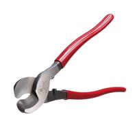 Cable Cutter, High Leverage Coaxial Cable Cutter for Aluminum, Copper, Communications Cable Klein Tools 63050 ,Red/Silver