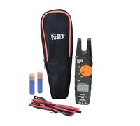 KLEIN TOOLS CL360 200A Open Jaw Fork Meter | Non-Contact Voltage Meter with TRMS, Measures AC Current, AC/DC Voltage, Continuity, Resistance, and Voltage, Includes Case
