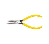 Klein Tools D203-6C Standard Long Nose Cutting Pliers with Spring, 6-Inch