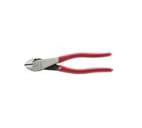 Klein Tools D228-8 Diagonal Cutters, High Leverage Pliers, Short Jaw ,Red/Silver, 8-inch