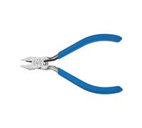 Klein Tools D230-4C 4-Inch Midget Diagonal Cutting Pliers Nickel Ribbon Wire Cutters by Klein Tools
