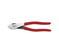 Klein Tools D238-8 Pliers, Diagonal Cutting Pliers with Angled Head, Short Jaws and High-Leverage Design, 8-Inch