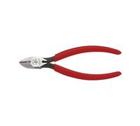 Klein Tools D240-6 Pliers, Diagol Cutting Pliers with Tapered Nose and Wire Stripping Hole, 6-Inch