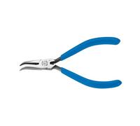 Klein Tools D320-41/2C Electronics Pliers, Curved Chain-Nose