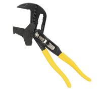 Klein Tools D5307 Plier Wrench, High Leverage Multi-Use Pump Plier with Adjustable and Reversible Double-Sided Jaw, Smooth and Knurled Teeth, 7-Inch