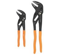 Klein Tools D53102KIT Adjustable Pliers Wrench Set, Compact High-Leverage Parallel Smooth Jaw Pliers, 7-Inch and 10-Inch, 2-Piece