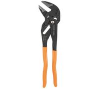 Klein Tools D53112 Compact Plier Wrench, High Leverage Multi-Use Adjustable Plier Wrench with Smooth Jaws, 12-Inch