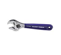 Klein Tools D86932 Adjustable Wrench, Forged with Slimmer Jaw and a High Polish Chrome Finish, 4-inch