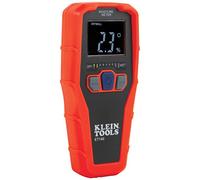 KLEIN TOOLS Pinless Moisture Meter for Non-Destructive Moisture Detection in Drywall, Wood, and Masonry; Detects up to 3/4-Inch Below Surface, Klein Tools ET140