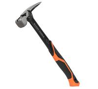 Klein Tools H80920S Smooth Face Framing Hammer with Straight Claw, 20-Ounce Forged Steel, Magnetic Nail Puller, and Extra-Large Squared Strike Face