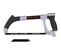 Klein Tools Hacksaw with 12-Inch Blade and 6-Inch Reciprocating Blade , Black , 702-12