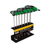 Klein Tools Torx T-Handle Hex Key Set JTH67T – 6-Inch Blades, Stand, 7-Piece