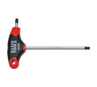 Klein Tools JTH6E08BE 1/8-Inch Ball End Hex Key with Journeyman T-Handle, 6-Inch
