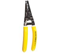 Klein Tools K1412 Wire Cutter/Wire Stripper, Dual NM Cable,Yellow/White, Strips 12 and 14 AWG Solid Wire