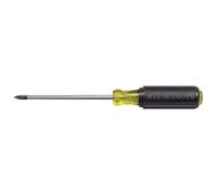 Klein Tools Klein 6043#0 Phillips Mini Screwdriver, 3-Inch, Cushion Grip, Yellow/Black, 7.62 cm