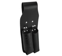 Klein Tools Lineman's Pouch, Leather Tool Holder for Pliers and Folding Rule with Tunnel Connection 5118RT