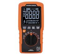 Klein Tools MM450 Multimeter, Slim Digital Meter, Auto-Ranging TRMS, 600V AC/DC Voltage, Current, Resistance, Temp, Frequency, Continuity, Orange
