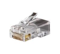 KLEIN TOOLS Modular Data Plugs, RJ45-CAT5e, 10-Pack VDV826-628