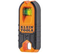Klein Tools MSF100 Magnetic Stud Finder and Level, Compact, Wood and Metal Detector with Bubble Vial for Accurate Markings, Felt Pad Backing