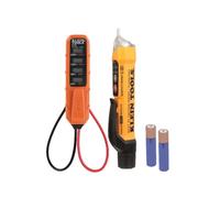Klein Tools NCVT3PKIT Electrical Test Kit, Dual-Range Non-Contact Voltage Tester with Flashlight, AC/DC Voltage Tester