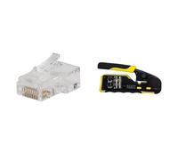 Klein Tools Pass-Thru Modular Wire Crimper, All-in