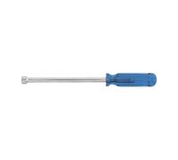 Klein Tools S126M 3/8-Inch Magnetic Nut Driver with 6-Inch Solid Shaft and Comfordome Handle, Blue
