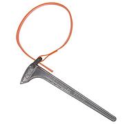 KLEIN TOOLS S18HB Strap Wrench, Adjustable Grip-It Strap Wrench Adjusts 3 to 10-Inch, 18-Inch Handle