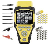 Klein Tools VDV501-770 Cable Tester Set, Scout Pro Max Ethernet, Coax/Video, Phone, (RJ11/RJ12/RJ45) F-Connector Cables, Test-n-Map Remotes