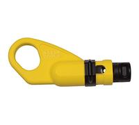 Klein Tools VDV110-061 Radial Cable Stripper, Coaxial Cable Stripper Plastic Yellow and Black
