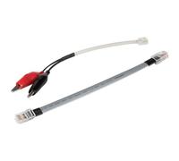 Klein Tools VDV770-855 Replacement Cables for Tone and Probe Wire Trace Kit, Leads with Alligator Clips and RJ11 / RJ12 / RJ45 Plug