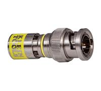 Klein Tools VDV813-607 Universal BNC Compression Coax Connector, for RG6/6Q Coaxial Cables, Male, 10-Pack