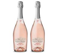 Kleine Draken Sparkling Rose Grape Juice 750ml 2 Pack - Kosher Passover, Premium Non Alcoholic Drink, Elegant Bottle - Celebration Beverage for Holidays, Family Gatherings Dinner & Festive Occasions