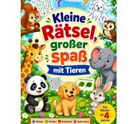 Kleine Rätsel, großer Spaß: mit Tieren. Spannende Rätsel, süße Tiere und jede Menge Spiel und Spaß! Dieses Buch fördert spielerisch Konzentration, ... Perfekt für kleine Entdecker ab 4 Jahren!
