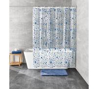 Kleine Wolke Shower Curtain, 100% PEVA, Blue, 180x200 cm