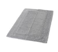 Kleine Wolke 85 x 150 cm 100 Percent Cotton Bath Rug, Silver/Grey