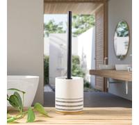 Kleine Wolke Alva Bamboo & Ceramic Toilet Brush & Holder
