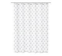 Kleine Wolke Anchor Shower Curtain, Polyester, Dark Blue, 200 x 180 x 0.02 cm