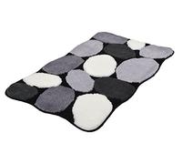Kleine Wolke Bath mat, Acrylic, Black, 70 x 120 cm (Rechteckig)