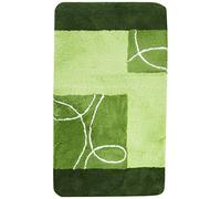 Kleine Wolke Bath mat, Acrylic, Green, 70 x 120 cm (Rechteckig)